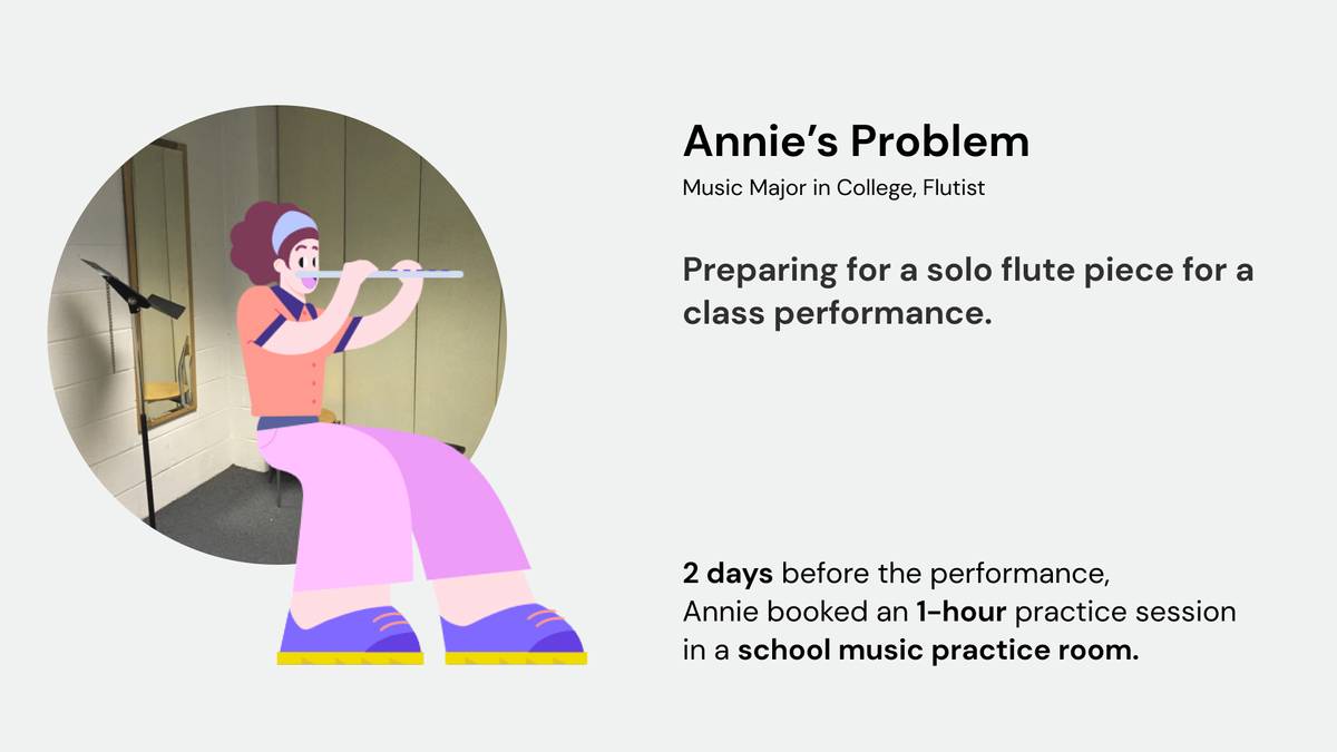 Introducing Annie, a flute performance student.